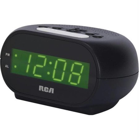 RCA Rca RCD20 Alarm Clock With 0.7 in. Green Display RCD20